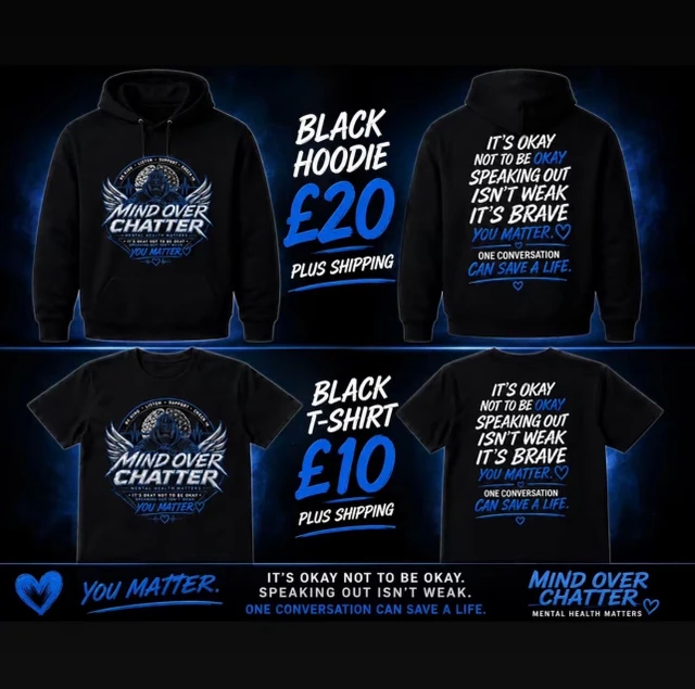 Mind Over Chatter T-shirt and Hoodie